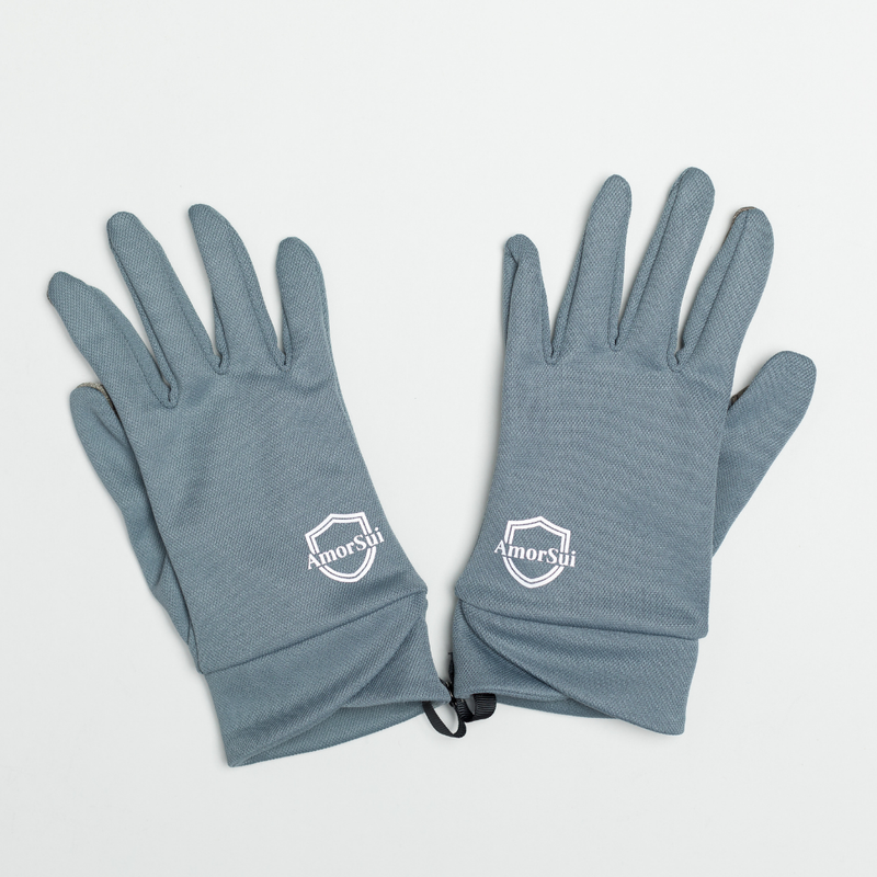 AmorSui Alice™  Antimicrobial Gloves in grey