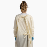 Back view of the Level 1 Rebecca™ Medical Gown for women