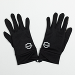 AmorSui Alice™ Antimicrobial Gloves in charcoal black